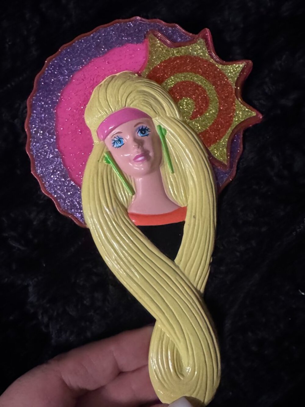 VINTAGE (1994) Barbie Handheld Mirror